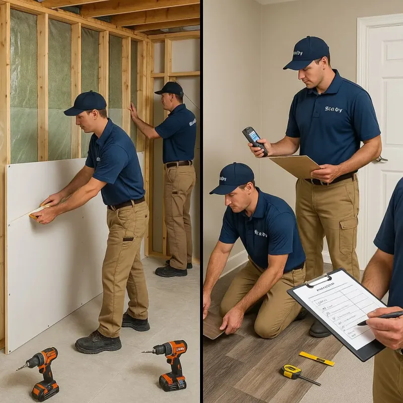 Repairs and Reconstruction process in Cleveland, TN