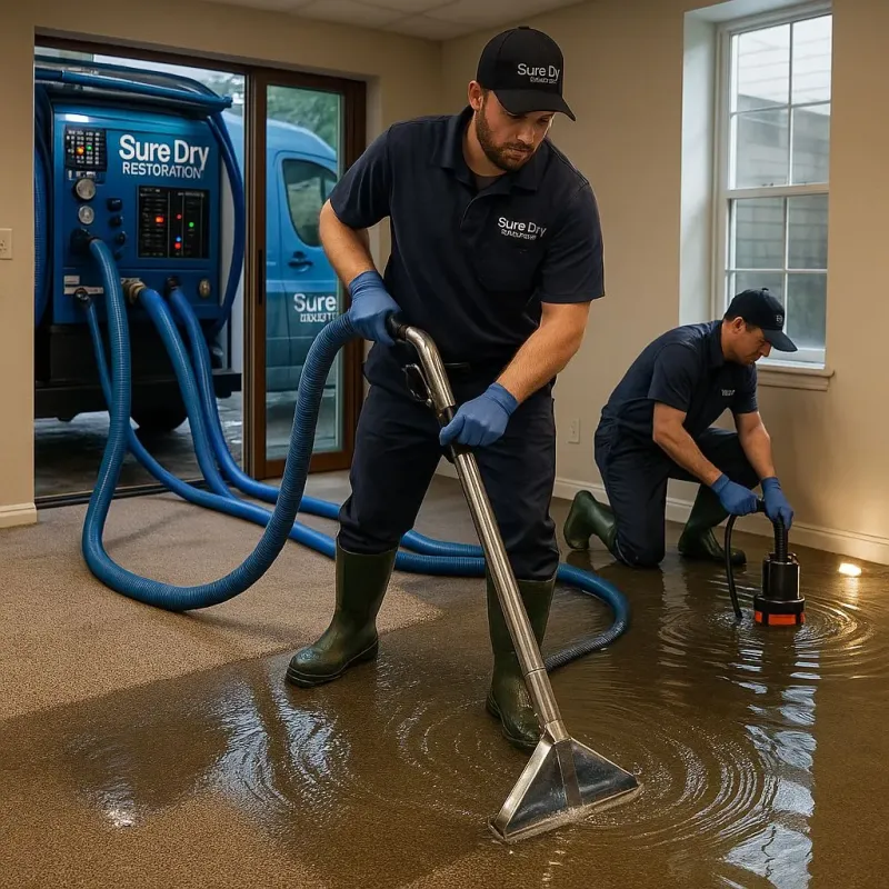 Water Extraction and Removal process in Cleveland, TN